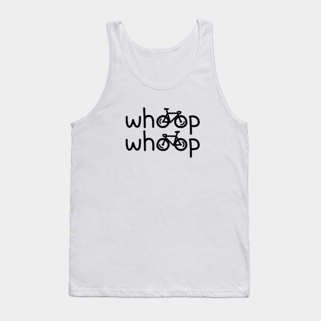 Cycling Whoop Whoop Bike Tank Top by imotvoksim